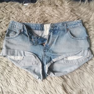 One Teaspoon Bandits Denim Jean Shorts